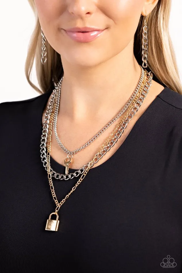 Paparazzi Jewelry Paparazzi Necklace Low Key Layers Multi Necklaces