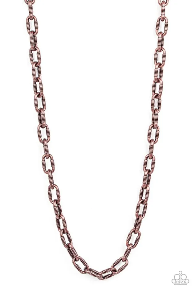 Paparazzi Jewelry Paparazzi Necklace Rural Recruit Copper Necklaces Paparazzi Jewelry Paparazzi Necklace Rural Recruit Copper Necklaces