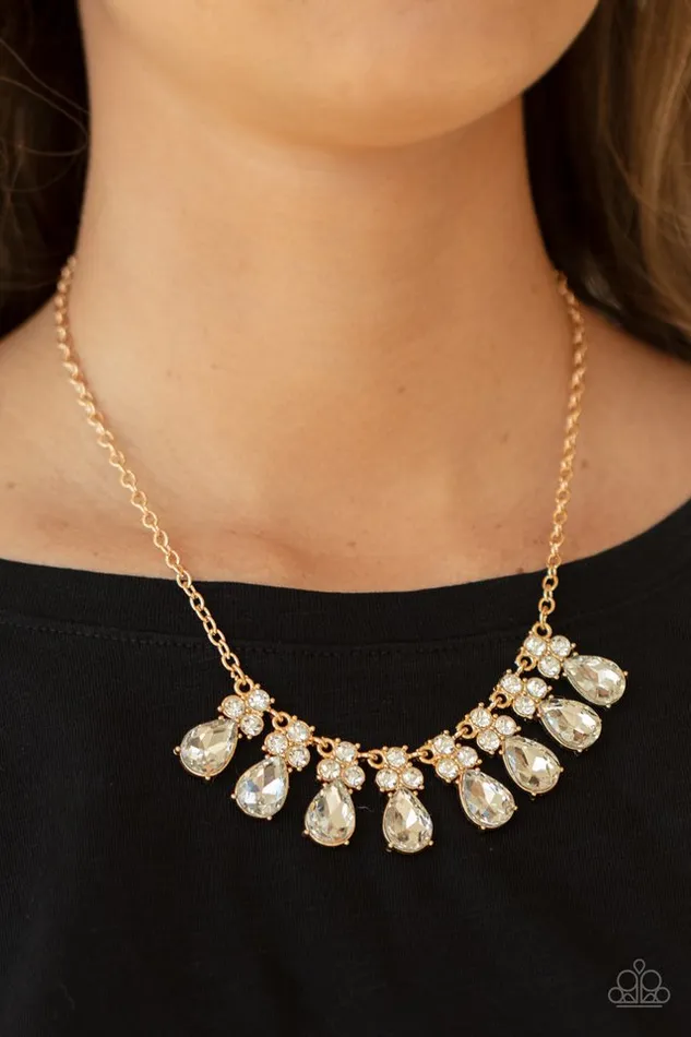Paparazzi Jewelry Paparazzi Necklace Sparkly Ever After Gold Necklaces