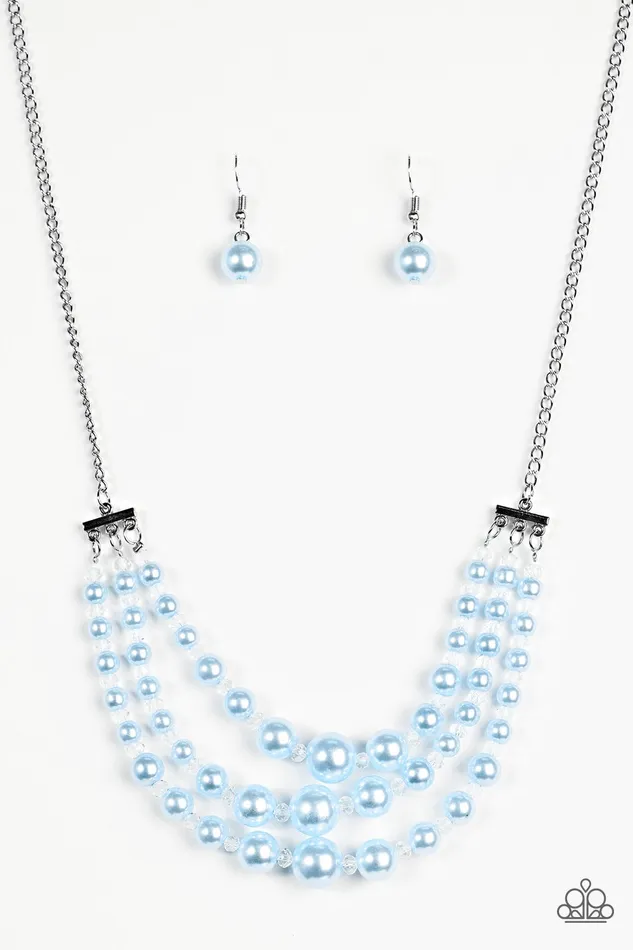 Paparazzi Jewelry Paparazzi Necklace Spring Social Blue Necklaces