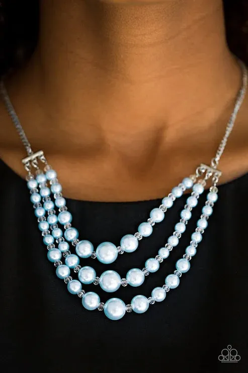 Paparazzi Jewelry Paparazzi Necklace Spring Social Blue Necklaces