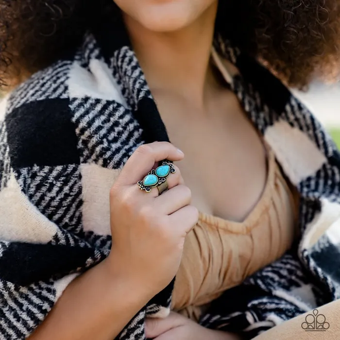Paparazzi Jewelry Paparazzi Ring Adobe Garden Brass Rings Paparazzi Jewelry Paparazzi Ring Adobe Garden Brass Rings