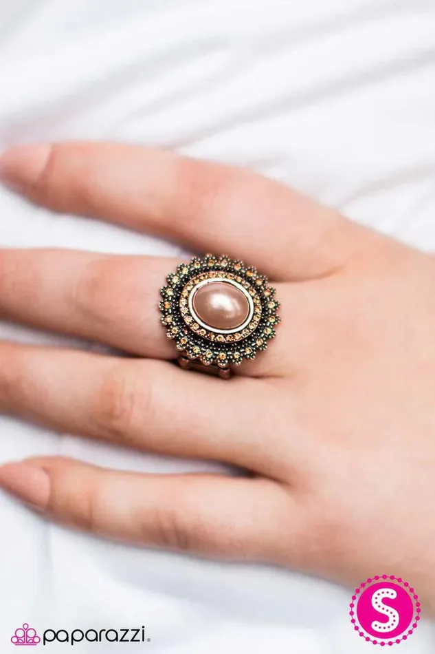 Paparazzi Jewelry Paparazzi Ring Born To Shine Copper Rings