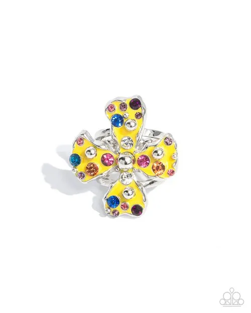 Paparazzi Jewelry Paparazzi Ring Chic Confession Yellow Rings Paparazzi Jewelry Paparazzi Ring Chic Confession Yellow Rings