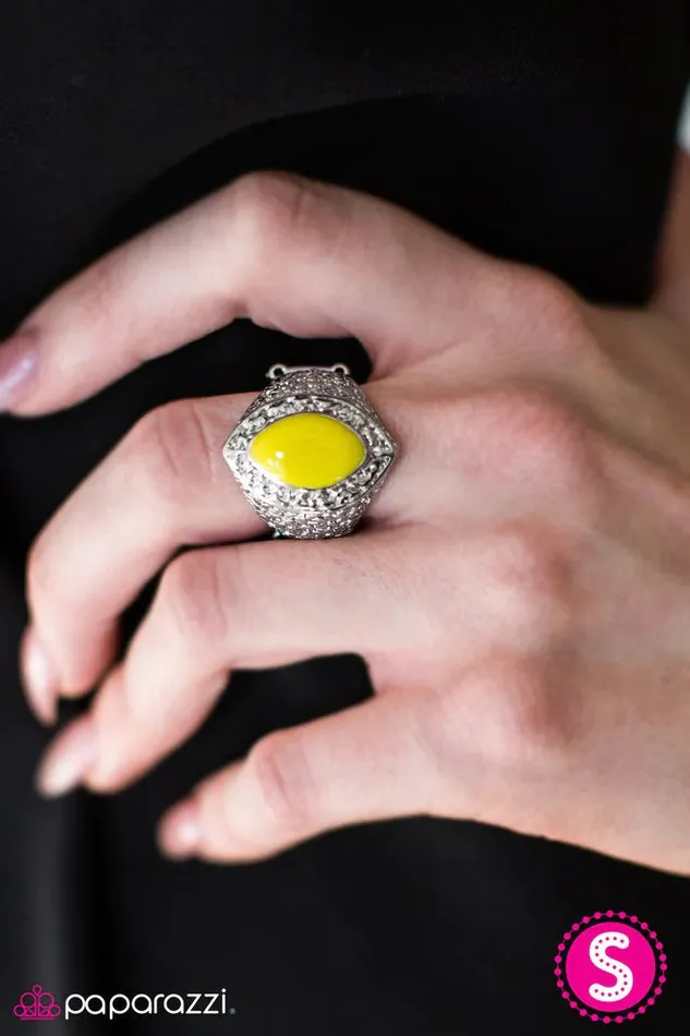Paparazzi Jewelry Paparazzi Ring Summer Vibes Yellow Rings