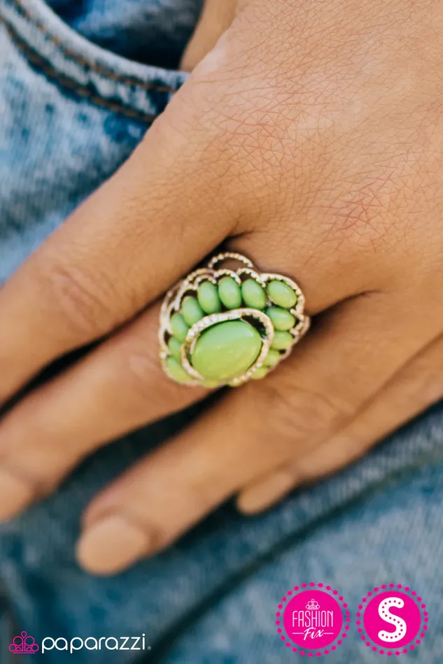 Paparazzi Jewelry Paparazzi Ring Will You BEAD My Girl Green Rings