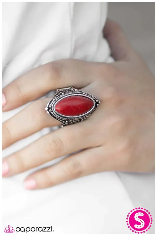 Paparazzi Jewelry Rings Paparazzi Ring Canyon Explorer Red