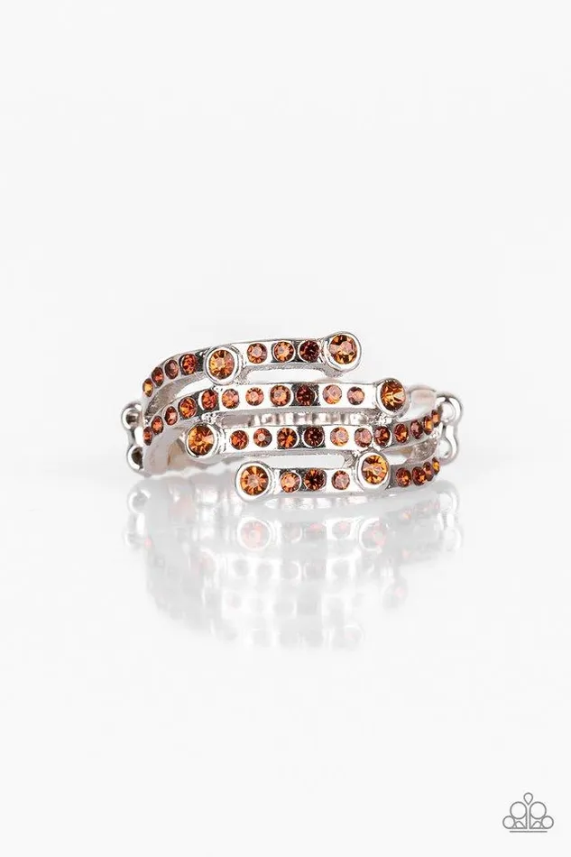 Paparazzi Jewelry Rings Paparazzi Ring Casino CACHE Brown