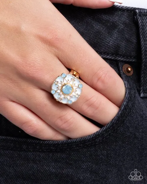 Paparazzi Jewelry Rings Paparazzi Ring Cheers to Perfection Blue