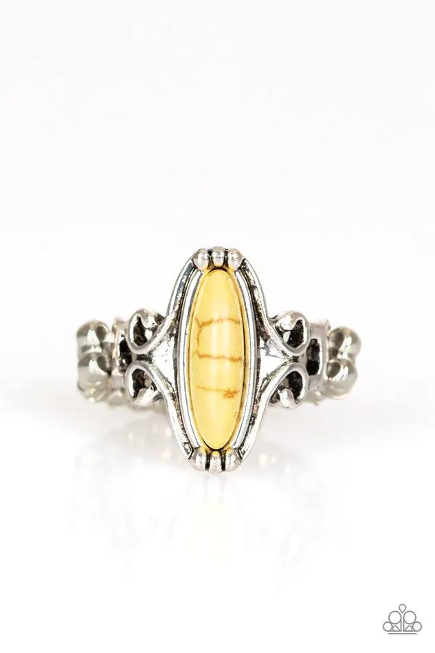 Paparazzi Jewelry Rings Paparazzi Ring Desert Canyons Yellow