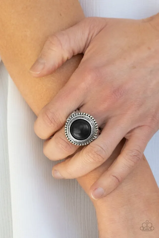 Paparazzi Jewelry Rings Paparazzi Ring Evolutionary Essence Black