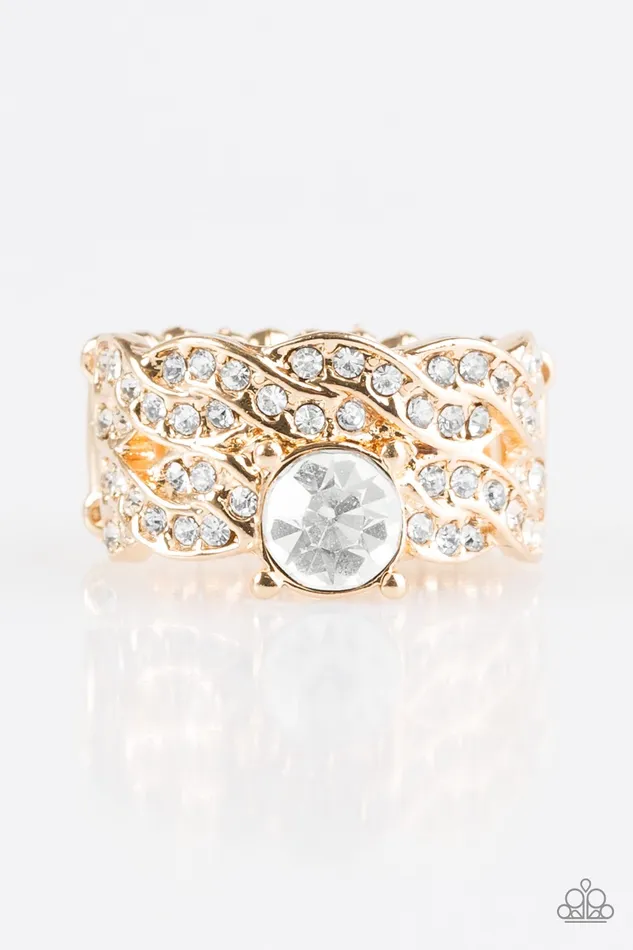 Paparazzi Jewelry Rings Paparazzi Ring Fairytale Fabulous Gold