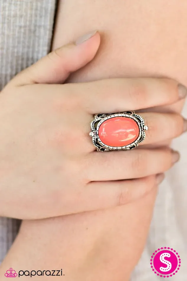 Paparazzi Jewelry Rings Paparazzi Ring Fairytales Do Come True Orange