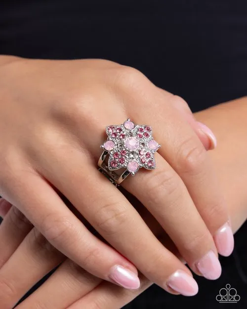 Paparazzi Jewelry Rings Paparazzi Ring Floral Force Pink