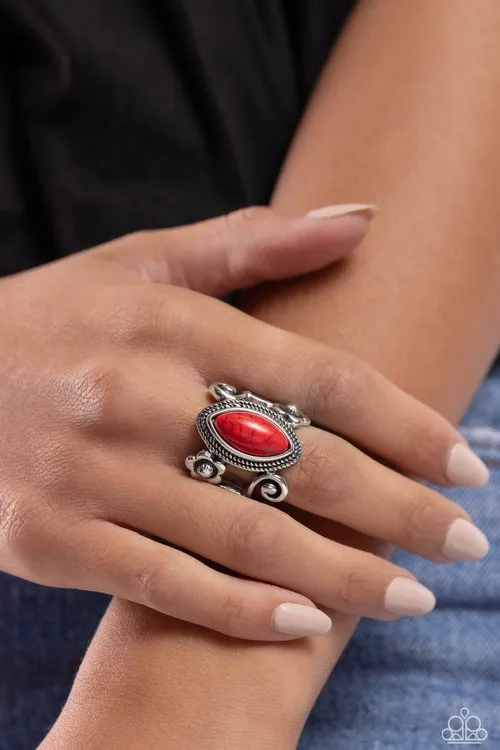 Paparazzi Jewelry Rings Paparazzi Ring Flower SWIRL