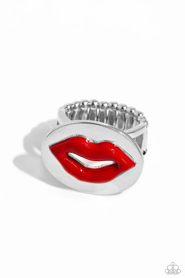 Paparazzi Jewelry Rings Paparazzi Ring Lip Labor Red Paparazzi Jewelry Rings Paparazzi Ring Lip Labor Red
