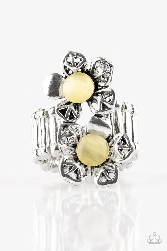 Paparazzi Jewelry Rings Paparazzi Ring Magnolia Mansions Yellow