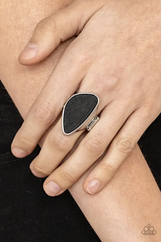 Paparazzi Jewelry Rings Paparazzi Ring Perfectly Petrified Black