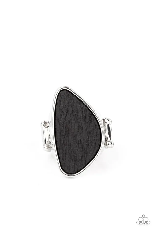 Paparazzi Jewelry Rings Paparazzi Ring Perfectly Petrified Black Paparazzi Jewelry Rings Paparazzi Ring Perfectly Petrified Black