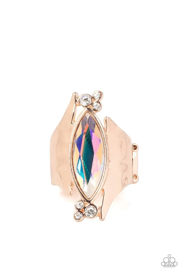 Paparazzi Jewelry Rings Paparazzi Ring Planetary Paradise Rose Gold Paparazzi Jewelry Rings Paparazzi Ring Planetary Paradise Rose Gold