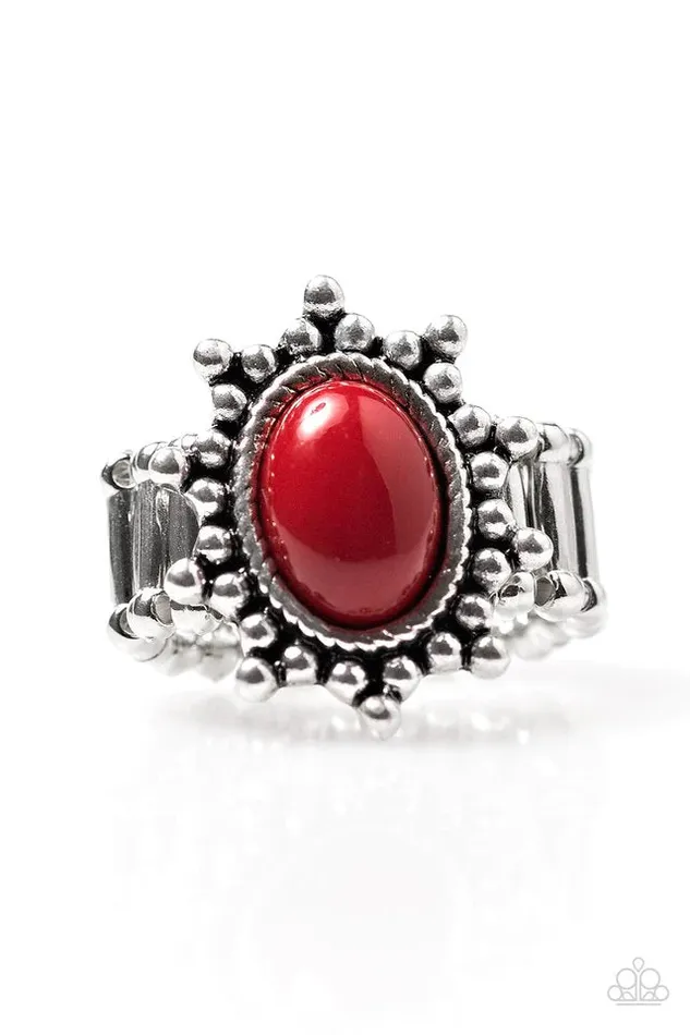 Paparazzi Jewelry Rings Paparazzi Ring Seasonal Sunshine Red