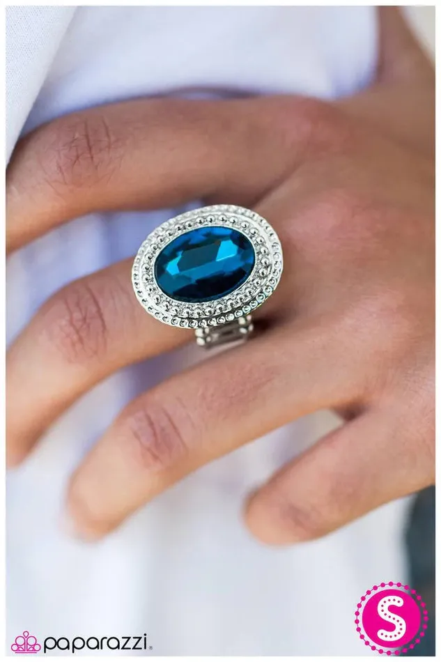 Paparazzi Jewelry Rings Paparazzi Ring Show Me The Money Blue