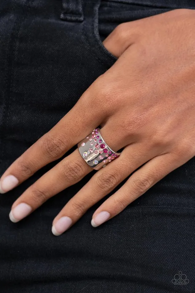 Paparazzi Jewelry Rings Paparazzi Ring Sizzling Sultry Pink