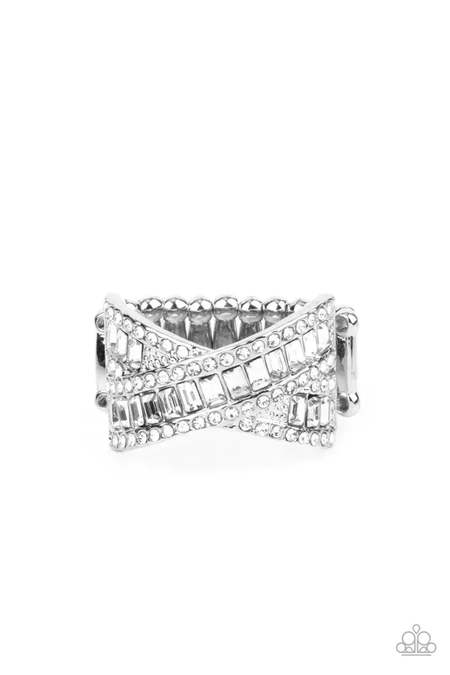Paparazzi Jewelry Rings Paparazzi Ring Status Update White