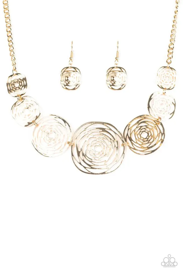 Paparazzi Necklace Cave Vogue Gold Paparazzi Jewelry Necklaces