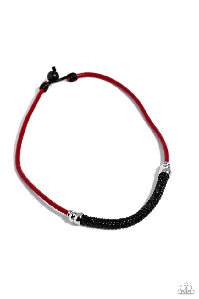 Paparazzi Necklace Corded Chivalry Red Paparazzi Jewelry Necklaces Paparazzi Necklace Corded Chivalry Red Paparazzi Jewelry Necklaces