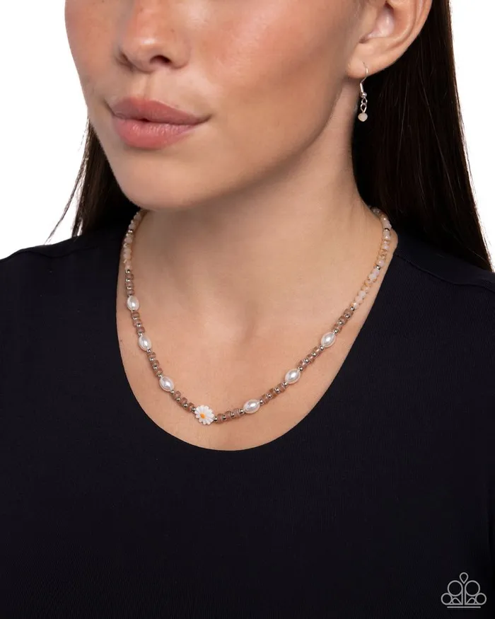 Paparazzi Necklace Daisy Deal Brown Paparazzi Jewelry Necklaces