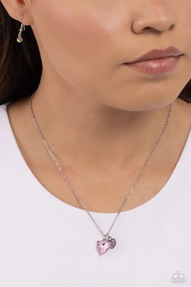 Paparazzi Necklace Devoted Delicacy Pink Paparazzi Jewelry Necklaces