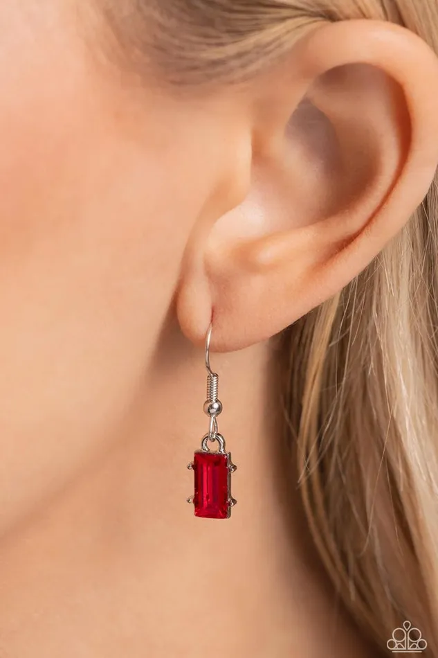 Paparazzi Necklace Elite Emeralds Red Paparazzi Jewelry Necklaces