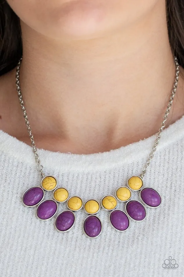 Paparazzi Necklace Environmental Impact Purple Paparazzi Jewelry Necklaces