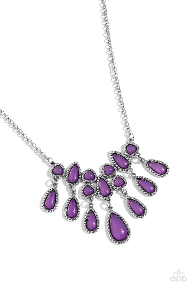 Paparazzi Necklace Exceptionally Ethereal Purple Paparazzi Jewelry Necklaces Paparazzi Necklace Exceptionally Ethereal Purple Paparazzi Jewelry Necklaces