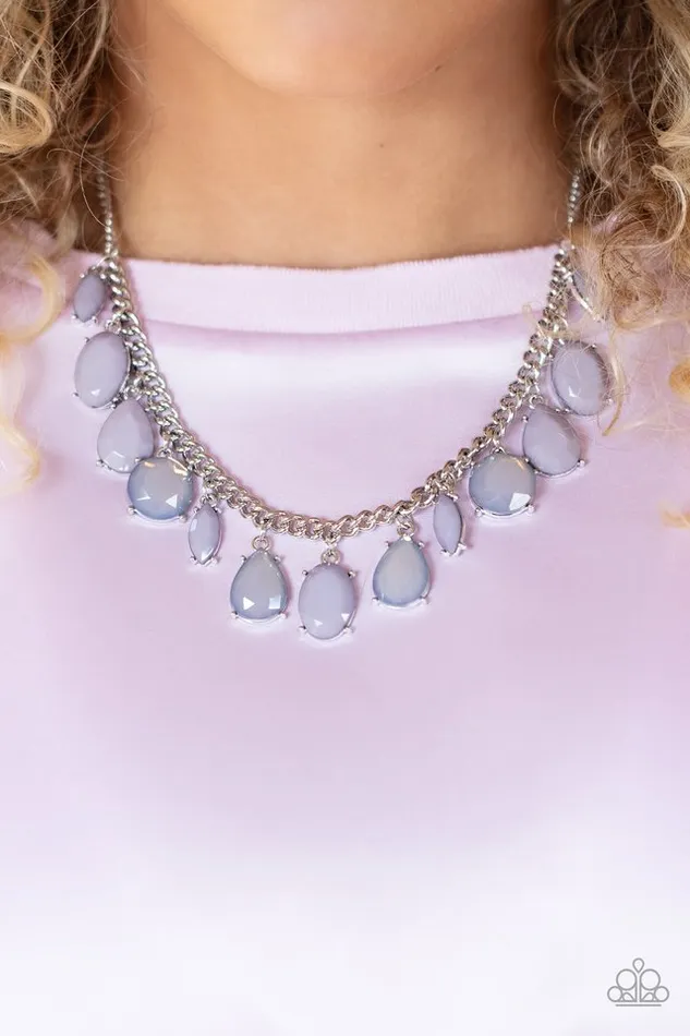 Paparazzi Necklace Fairytale Fortuity Silver Paparazzi Jewelry Necklaces
