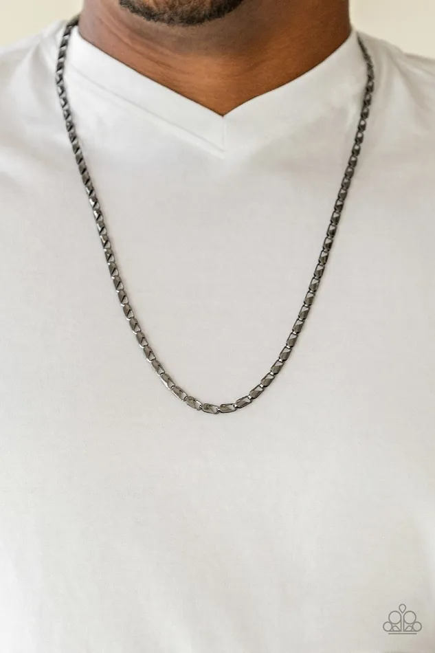 Paparazzi Necklace Free Agency Black Paparazzi Jewelry Necklaces