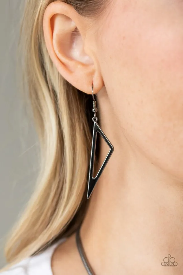 Paparazzi Necklace Fully Charged Black Paparazzi Jewelry Necklaces