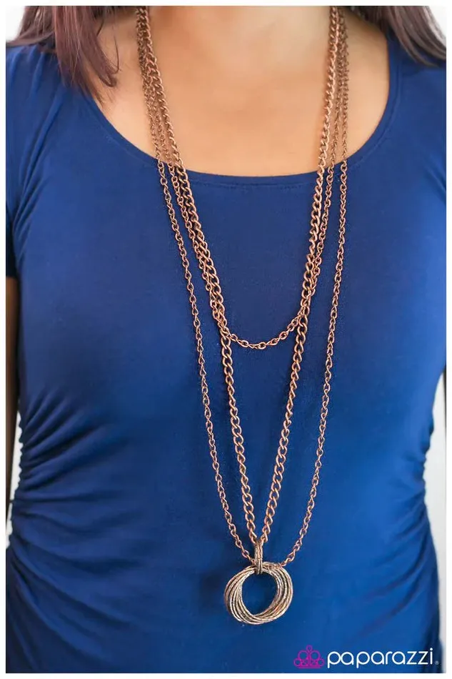 Paparazzi Necklace Hallelujah Copper Paparazzi Jewelry Necklaces