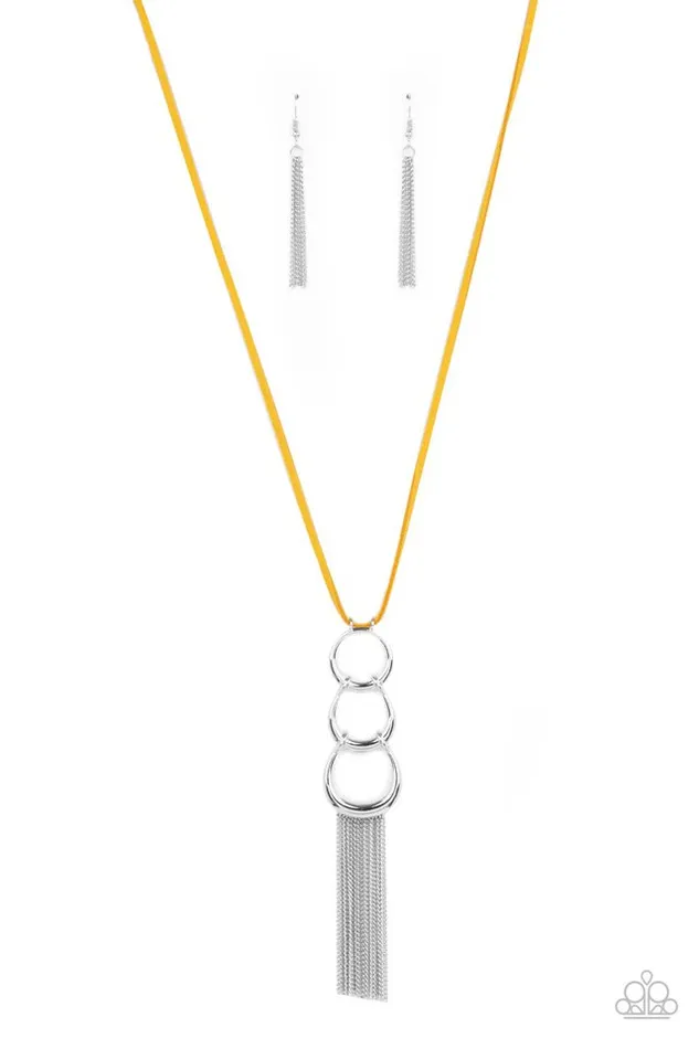 Paparazzi Necklace Industrial Conquest Yellow Paparazzi Jewelry Necklaces Paparazzi Necklace Industrial Conquest Yellow Paparazzi Jewelry Necklaces