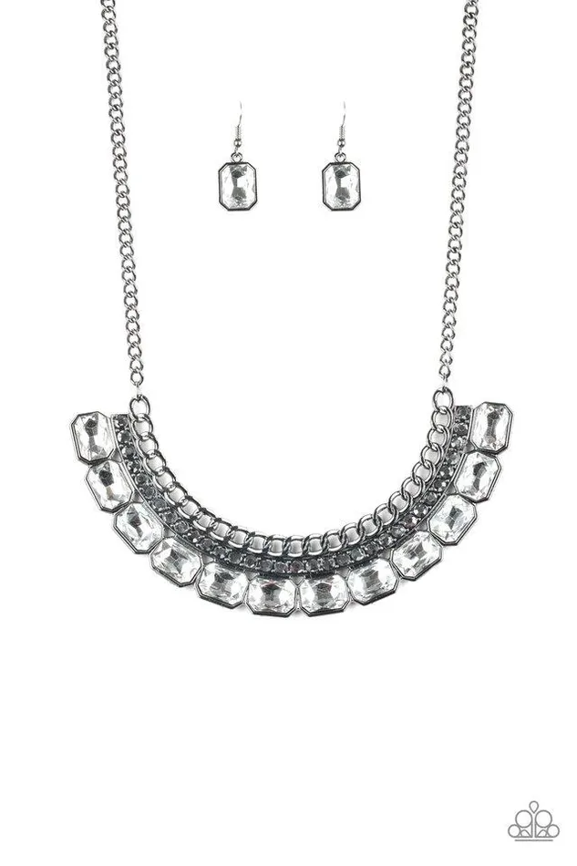 Paparazzi Necklace Killer Knockout Black Paparazzi Jewelry Necklaces