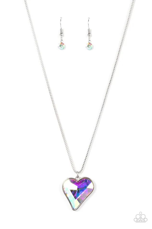 Paparazzi Necklace Lockdown My Heart Multi Paparazzi Jewelry Necklaces Paparazzi Necklace Lockdown My Heart Multi Paparazzi Jewelry Necklaces