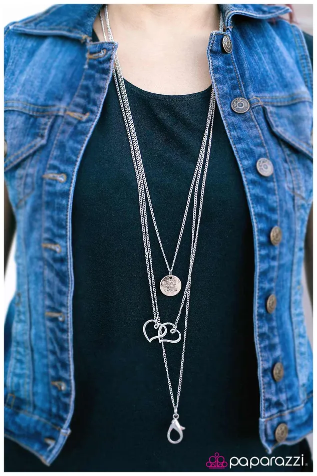 Paparazzi Necklace May All Your Dreams Come True Silver Paparazzi Jewelry Necklaces