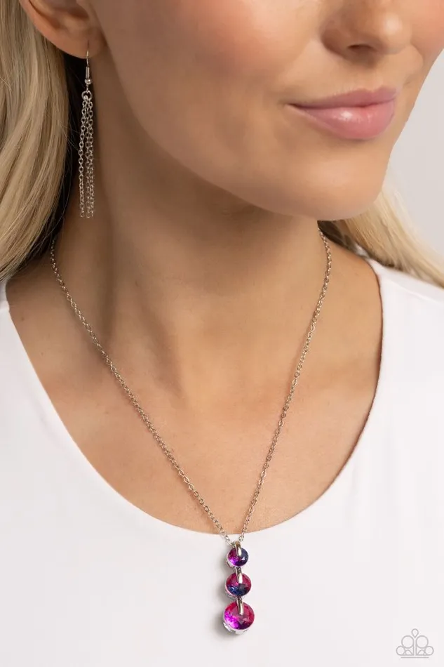 Paparazzi Necklace Ombr Obsession Multi Paparazzi Jewelry Necklaces