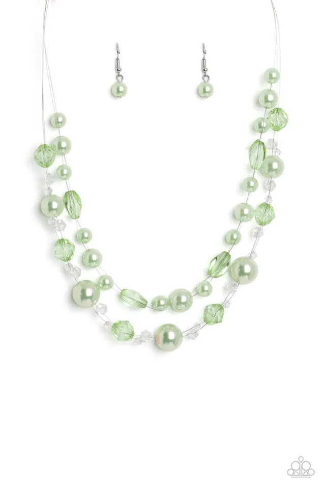 Paparazzi Necklace Parisian Pearls Green Paparazzi Jewelry Necklaces Paparazzi Necklace Parisian Pearls Green Paparazzi Jewelry Necklaces