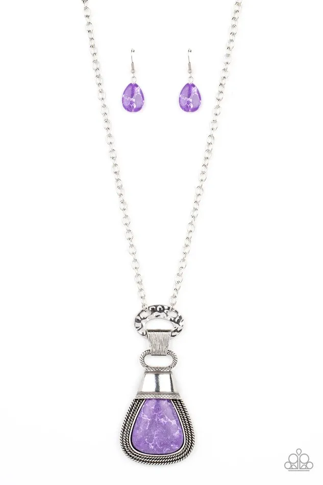 Paparazzi Necklace Rodeo Royale Purple Paparazzi Jewelry Necklaces Paparazzi Necklace Rodeo Royale Purple Paparazzi Jewelry Necklaces