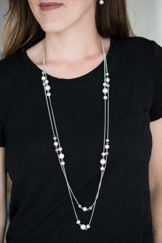Paparazzi Necklace Spring Splash Pink Paparazzi Jewelry Necklaces