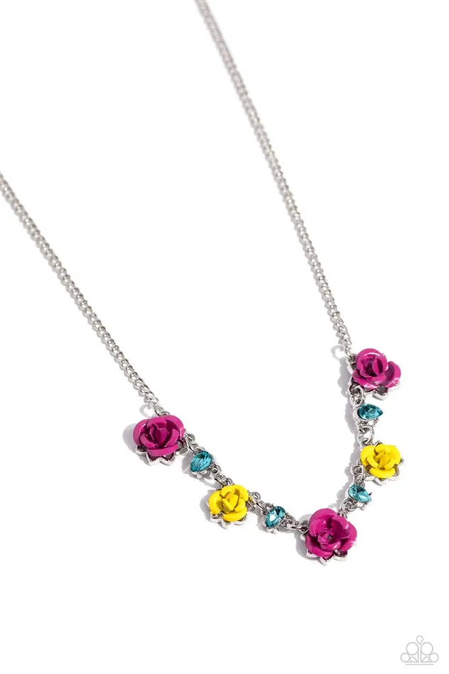 Paparazzi Necklace Strike a ROSE Pink Paparazzi Jewelry Necklaces Paparazzi Necklace Strike a ROSE Pink Paparazzi Jewelry Necklaces