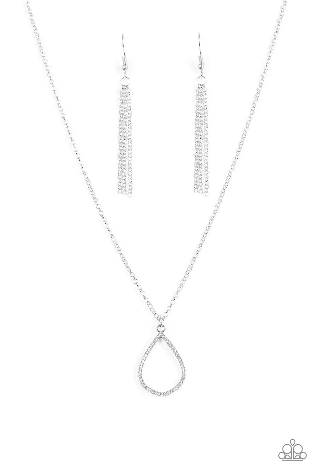 Paparazzi Necklace Timeless Twinkle White Paparazzi Jewelry Necklaces