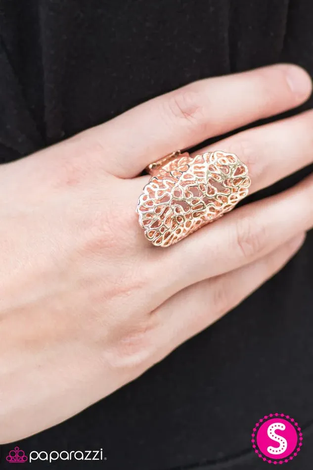 Paparazzi Ring Air It Out Rose Paparazzi Jewelry Rings